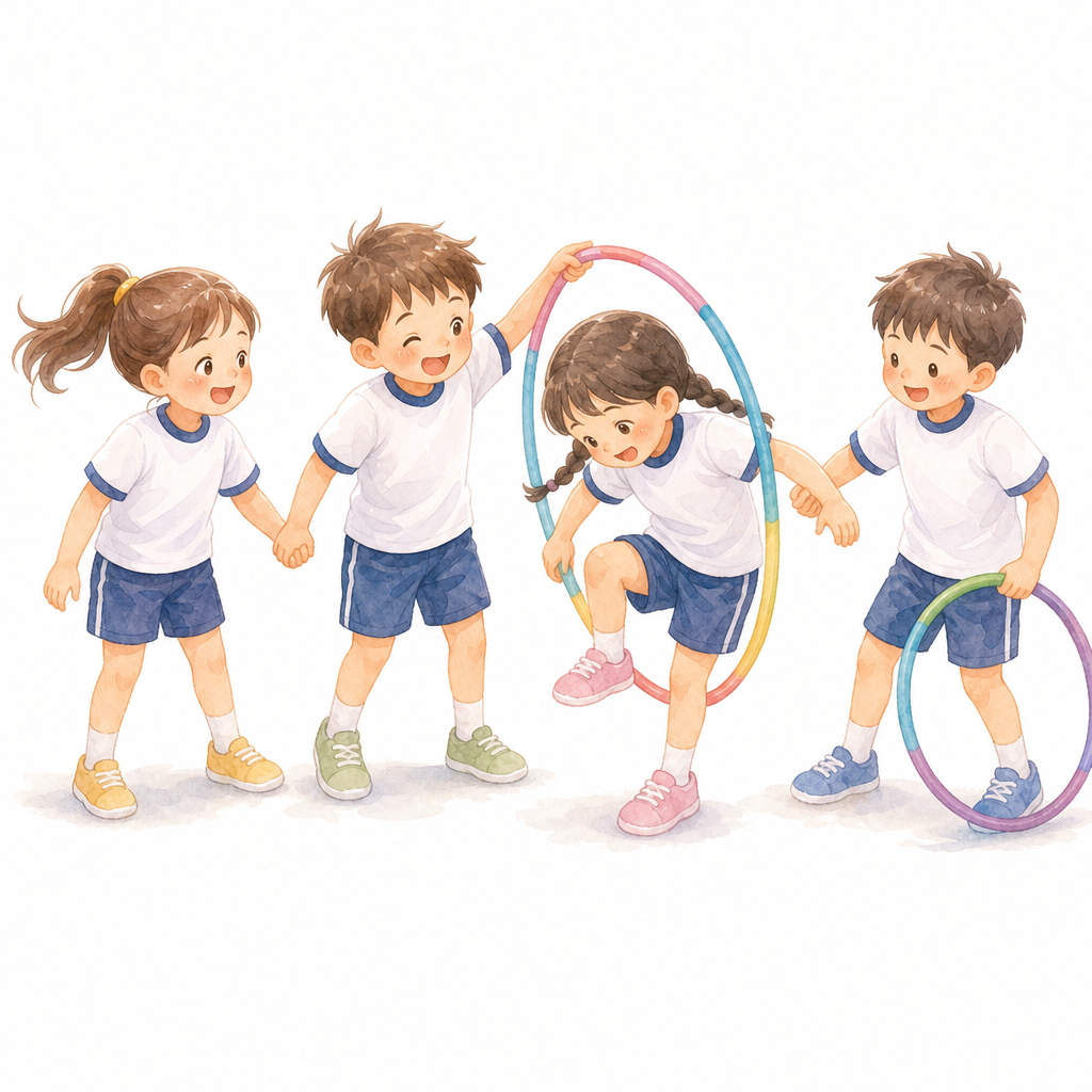 첨부한 이미지과 똑같은 그림체, 클립아트, 부드러운 파트텔톤의 수채화 풍, 배경은 흰색
